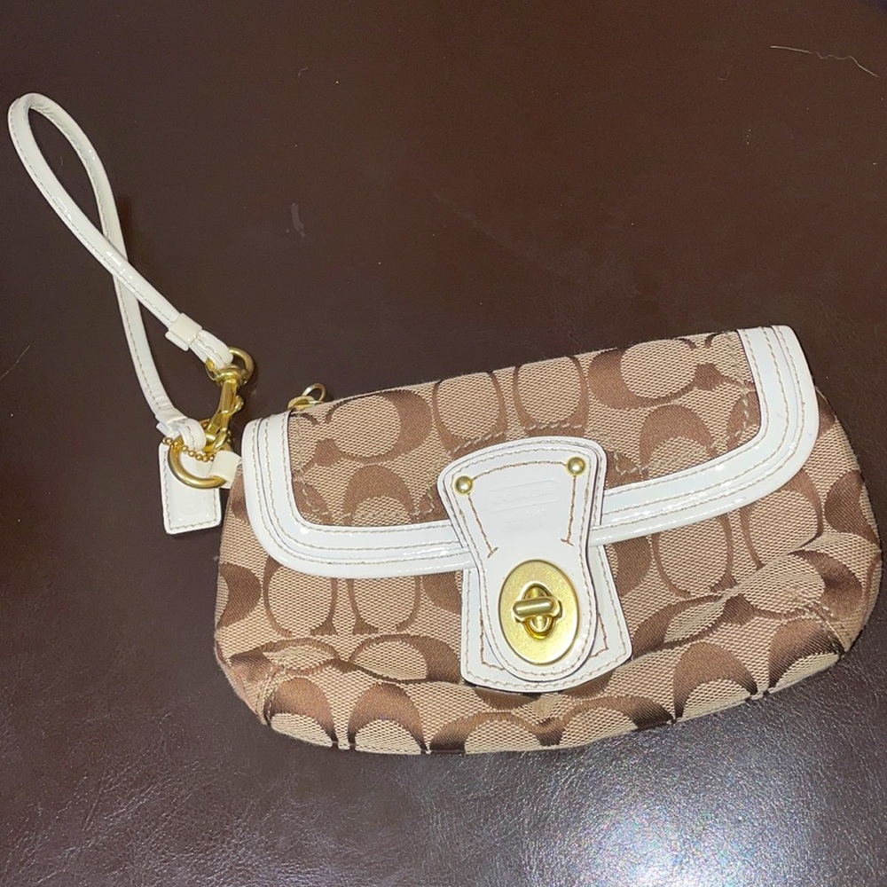 Monogrammed Coach Wrislet